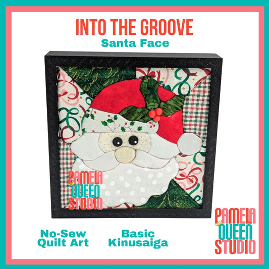 Santa Face Into the Groove Beginner 6x6 Complete Kit