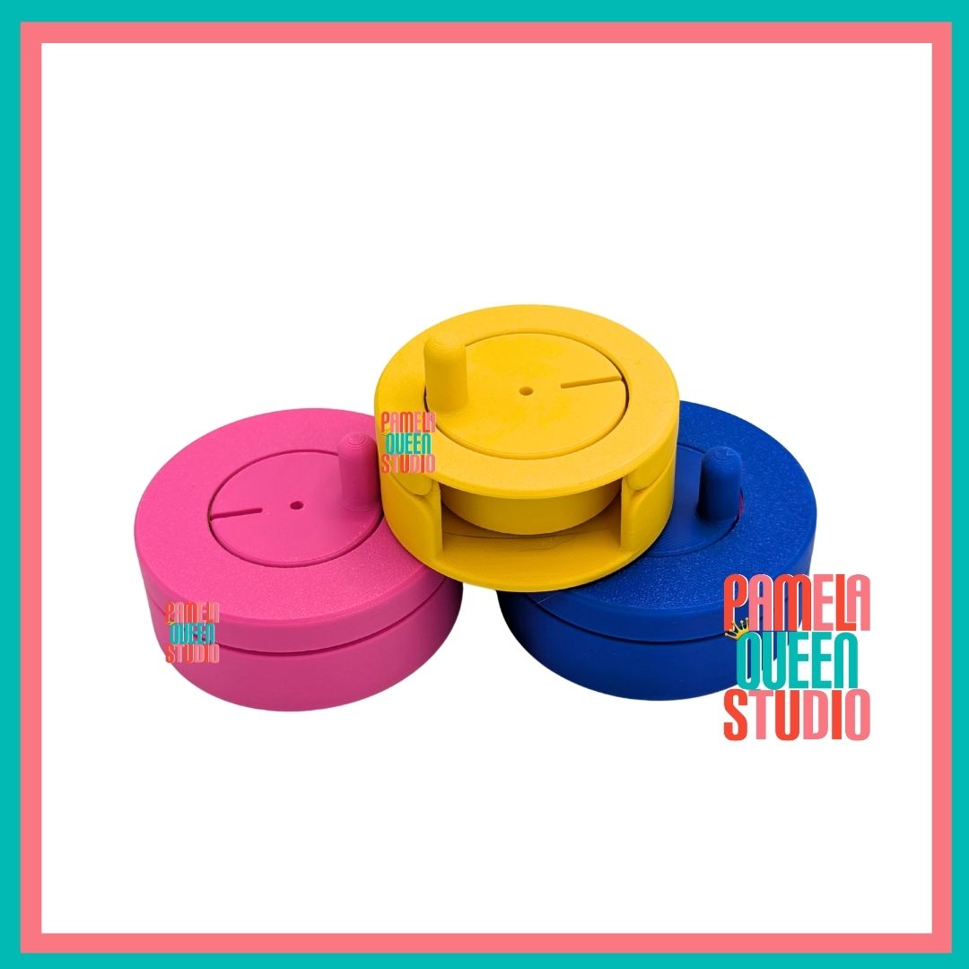 Tape Tamer – Fabric Measuring Tape Winder & Holder for 120" tape
