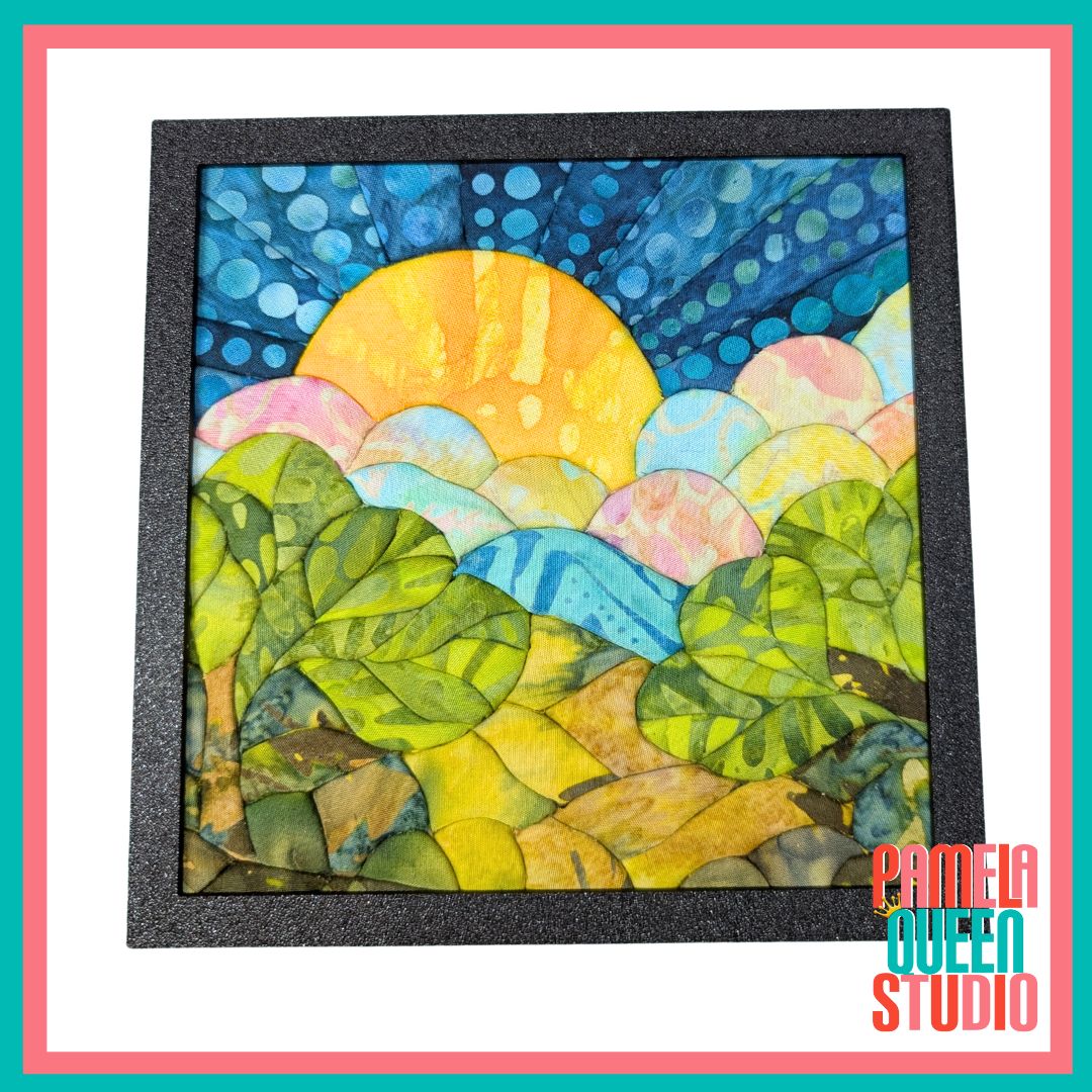 Candy Clouds Landscape Into the Groove Kinusaiga Pattern