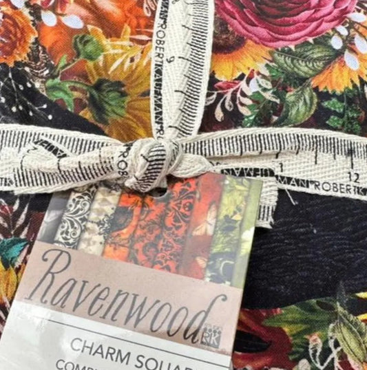 Ravenwood 5" Stack Charm Pack Pre-Cut Fabric by Robert Kaufman RKF Collection