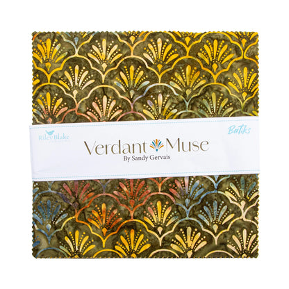 Verdant Muse 10" Stack Layer Cake Pre-Cut Fabric by Riley Blake