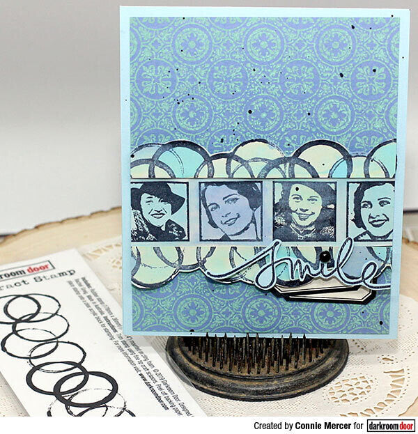 Portrait Inchies - Darkroom Door Rubber Stamp Set