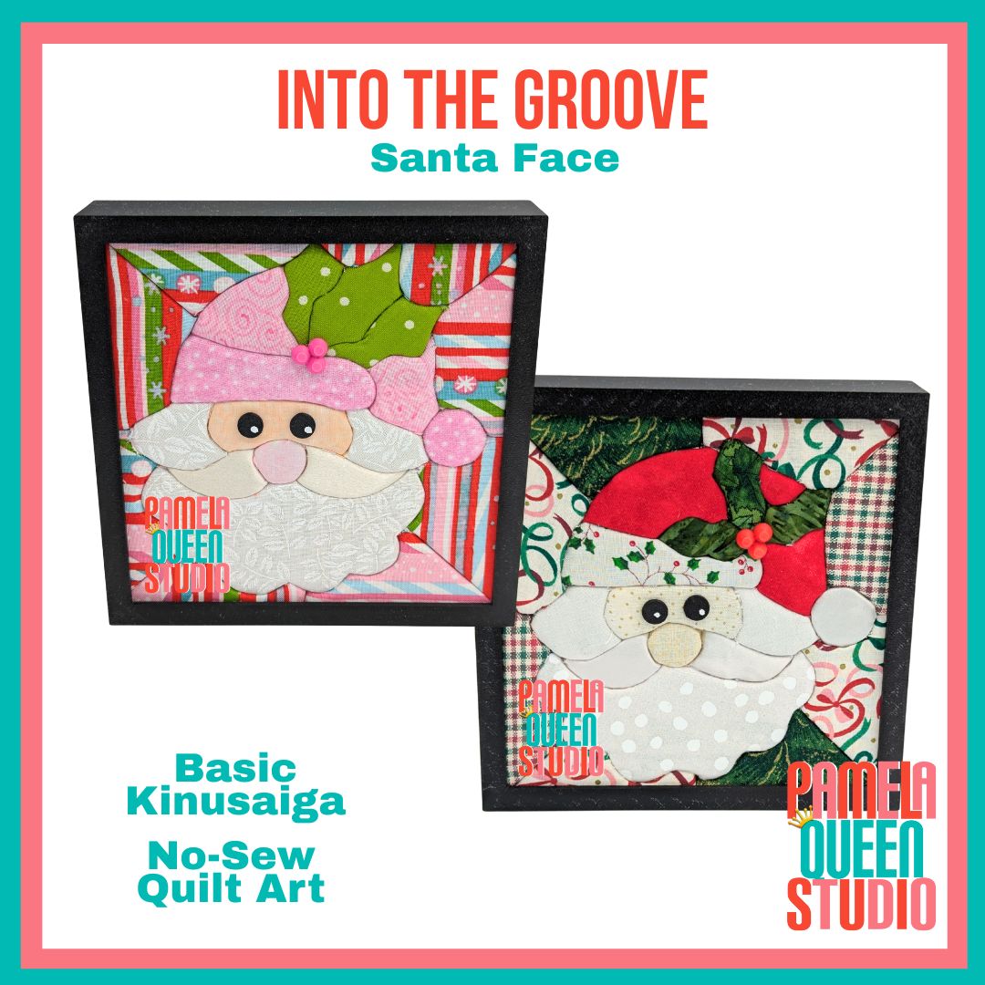 Santa Face Into the Groove Beginner 6x6 Complete Kit