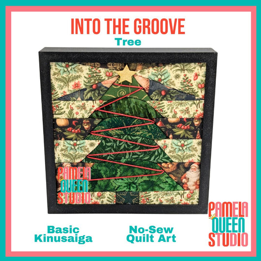 Christmas Tree Into the Groove Kinusaiga 6x6 Square