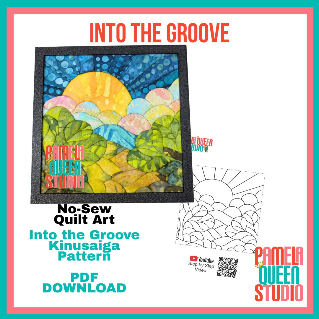 Candy Clouds Landscape Into the Groove Kinusaiga Pattern