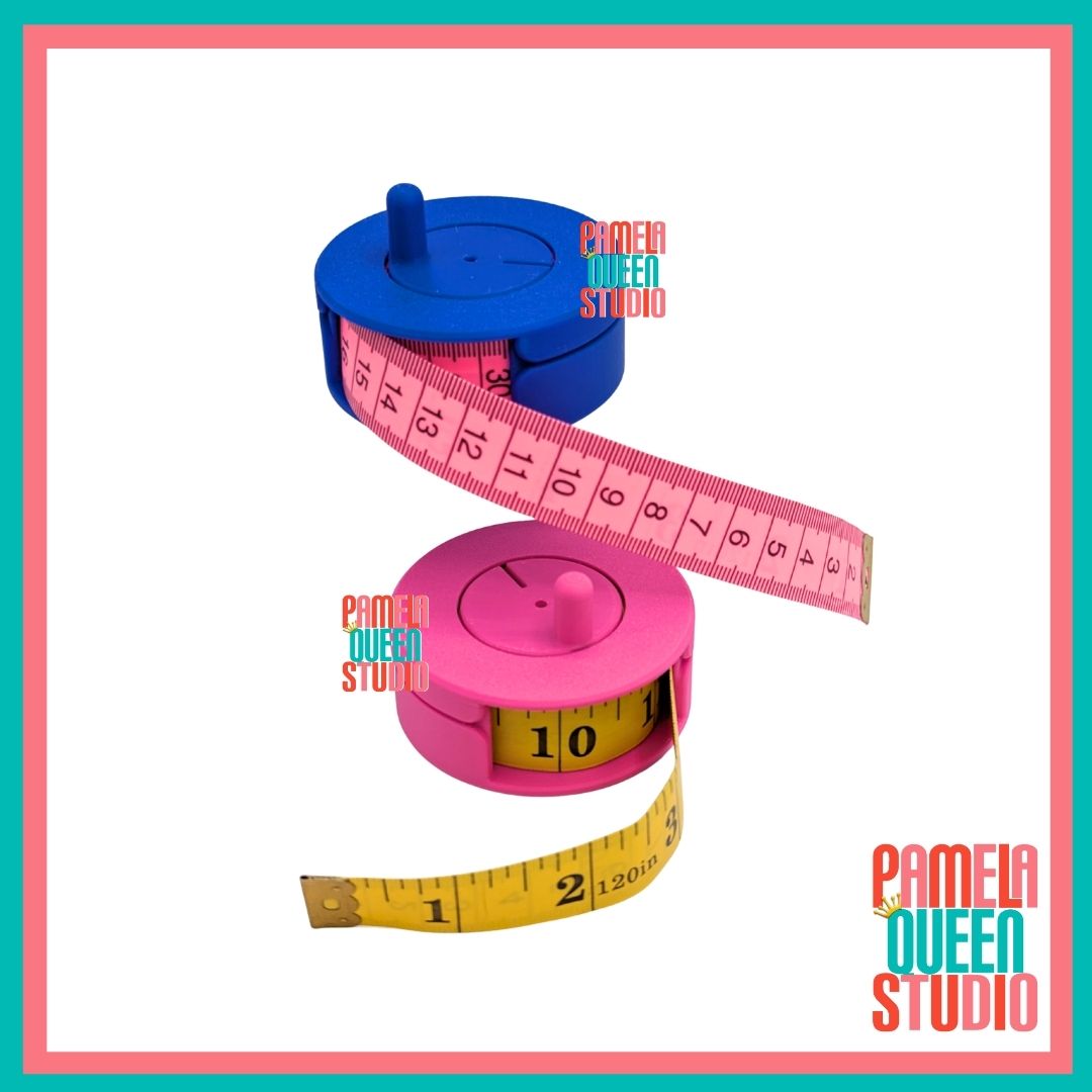 Tape Tamer – Fabric Measuring Tape Winder & Holder for 120" tape