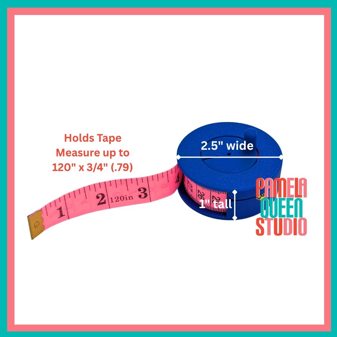Tape Tamer – Fabric Measuring Tape Winder & Holder for 120" tape