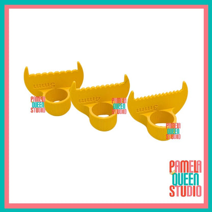 Hand Stitching Spacer Templates – 3mm 4mm 5mm Thumb Guides