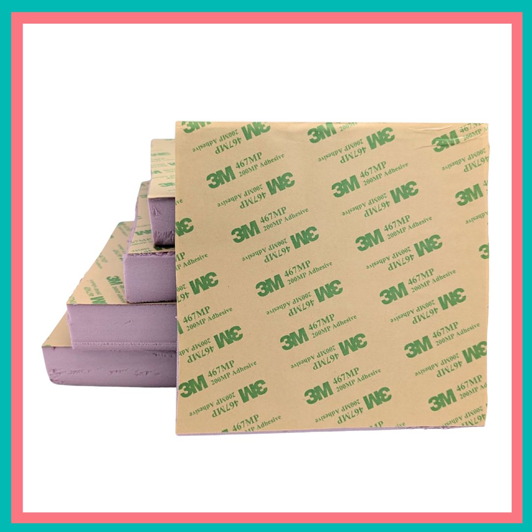 Into the Groove Kinusaiga Blank Foam Blocks with Adhesive