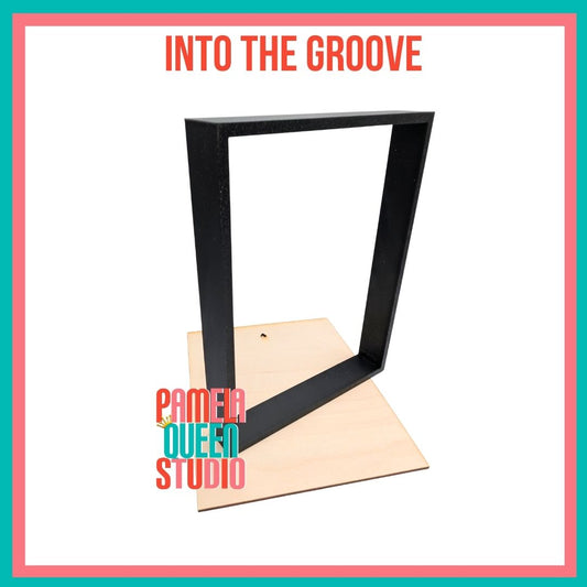Into the Groove Rectangle Frame - Black 7x9