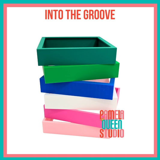 Into the Groove Square Frames - Colors