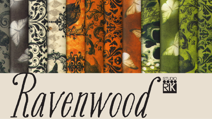 Ravenwood 5" Stack Charm Pack Pre-Cut Fabric by Robert Kaufman RKF Collection