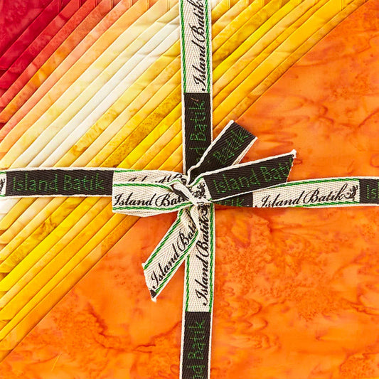 Opulent Oranges 10" Stack Layer Cake Pre-Cut Fabric by Island Batik