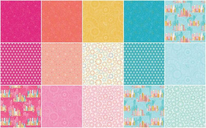 Cityscape Fat Quarter Bundle Pre-Cut Fabric by Benartex