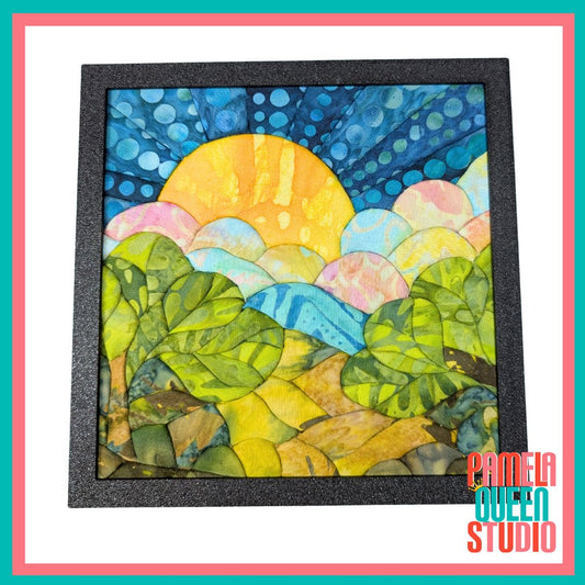 Candy Clouds Landscape Into the Groove Kinusaiga Pattern