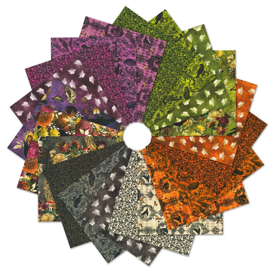 Ravenwood 5" Stack Charm Pack Pre-Cut Fabric by Robert Kaufman RKF Collection