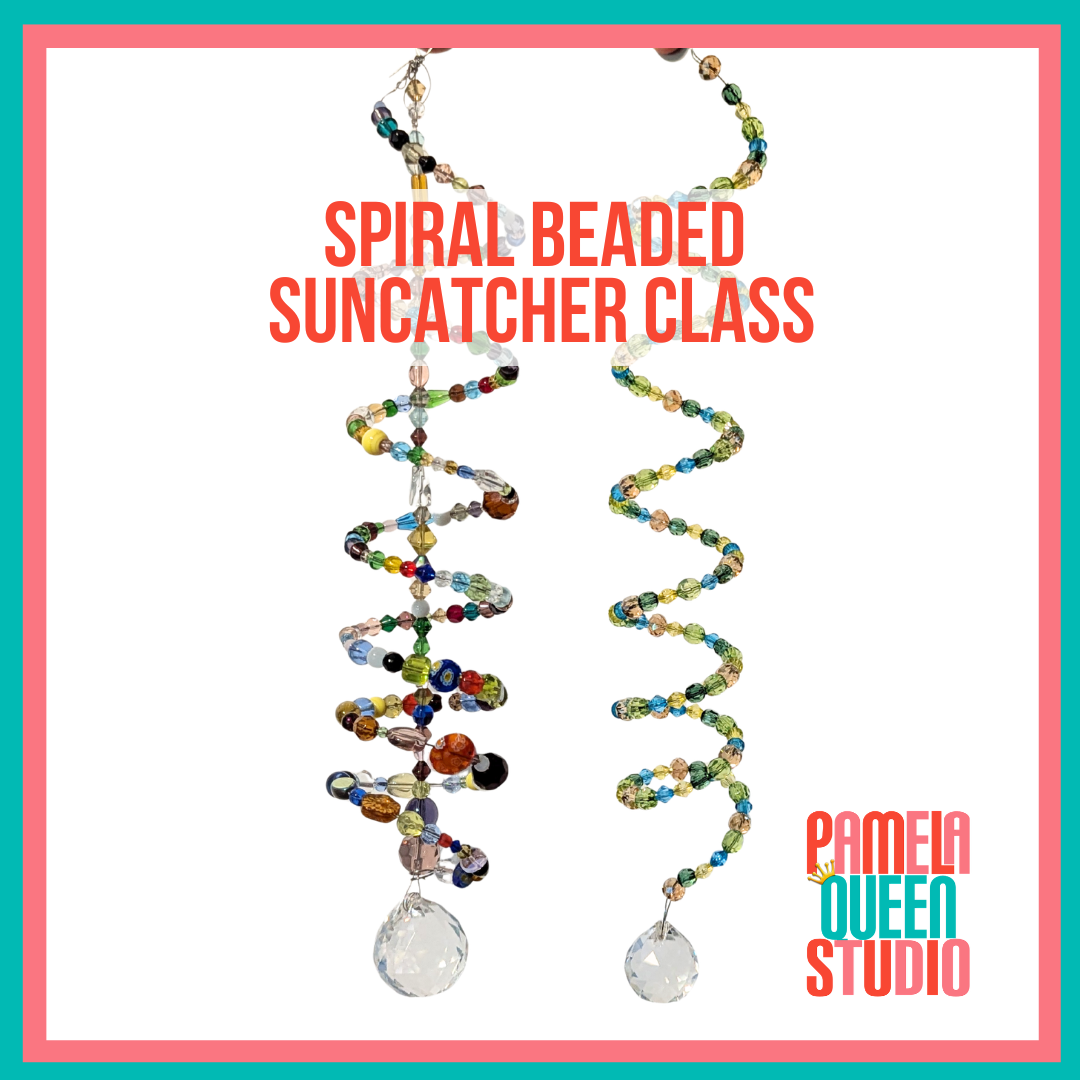 August 20th Spiral Beaded Suncatcher Class